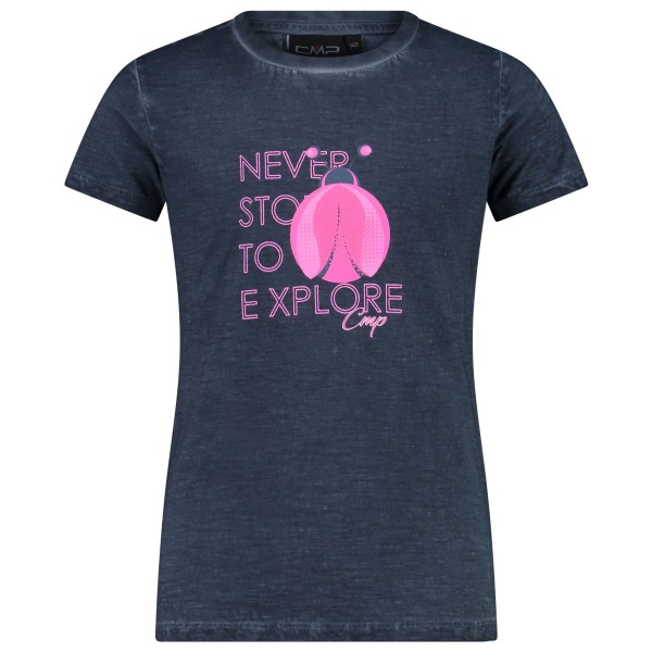 CMP - Girl's Slub Jersey T-Shirt - T-Shirt Gr 110;116;128;140;152;164;176 beige;blau;grau;rosa CMP - Girl's Slub Jersey T-Shirt - T-Shirt Gr 110;116;128;140;152;164;176 beige;blau;grau;rosa von CMP