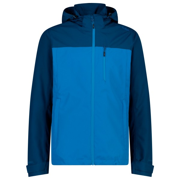 CMP - Jacket Fix Hood Ripstop - Regenjacke Gr 56 blau von CMP