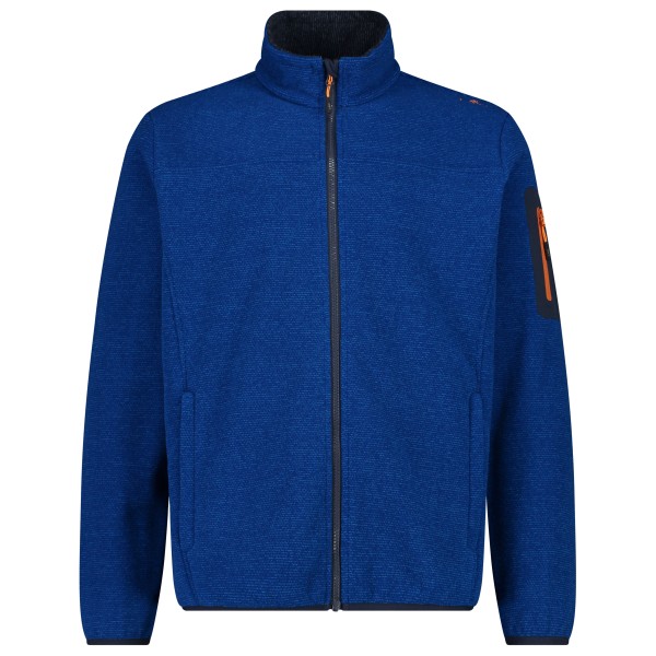 CMP - Jacket Jacquard Knitted 38H2237 - Fleecejacke Gr 46;48;50;52;54;56;58;60 blau;schwarz von CMP