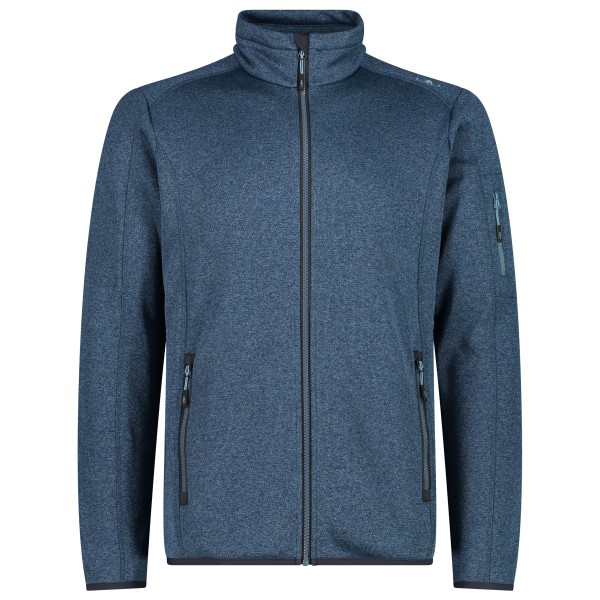 CMP - Jacket Knitted + Mesh - Fleecejacke Gr 46;48;50;56;58;60 blau;grau von CMP