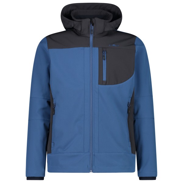 CMP - Jacket Zip Hood 3A01787 - Softshelljacke Gr 46 blau von CMP