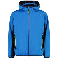 CMP Jungen Softshelljacke Cyano Hoodie blau | 104 von CMP