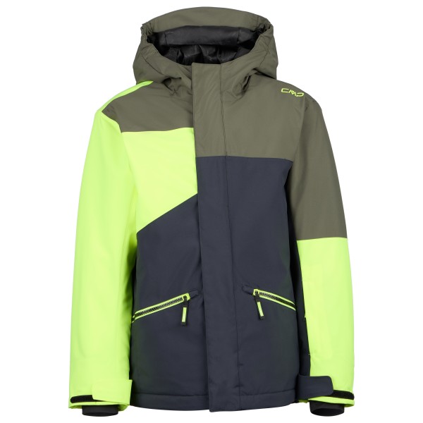 CMP - Kid's Jacket Fix Hood 33W0624 - Skijacke Gr 104 bunt von CMP