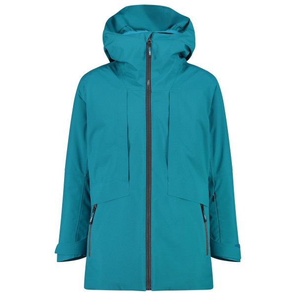 CMP - Kid's Jacket Fix Hood 34W4015 - Skijacke Gr 116 türkis von CMP