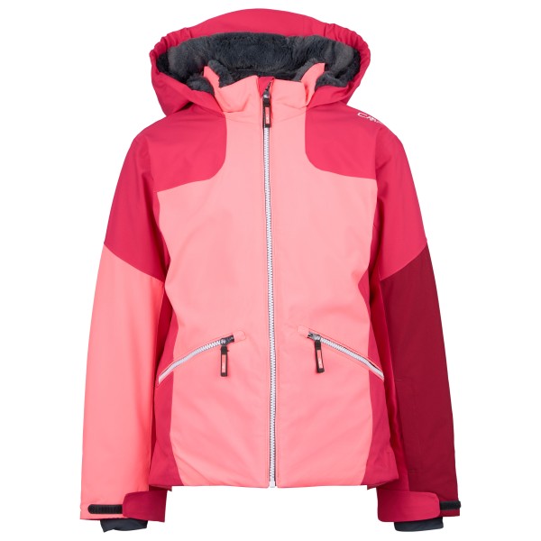 CMP - Kid's Jacket Fix Hood - Skijacke Gr 104 rosa von CMP