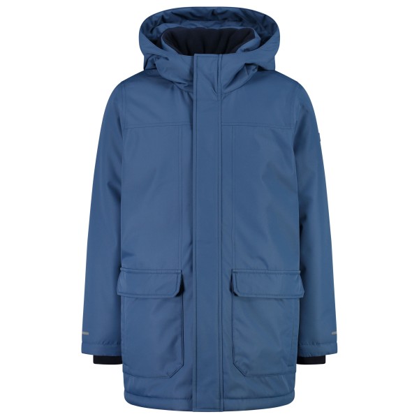 CMP - Kid's Jacket Long Fix Hood - Parka Gr 128 blau von CMP