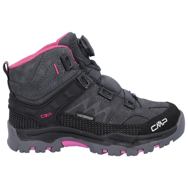 CMP - Kid's Kiruna Mid Fitgo Trekking Shoes WP - Wanderschuhe Gr 31 schwarz von CMP