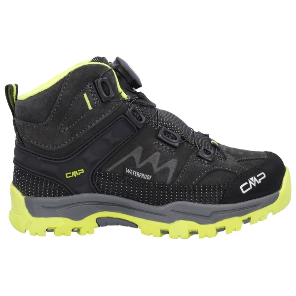 CMP - Kid's Kiruna Mid Fitgo Trekking Shoes WP - Wanderschuhe Gr 33 schwarz von CMP