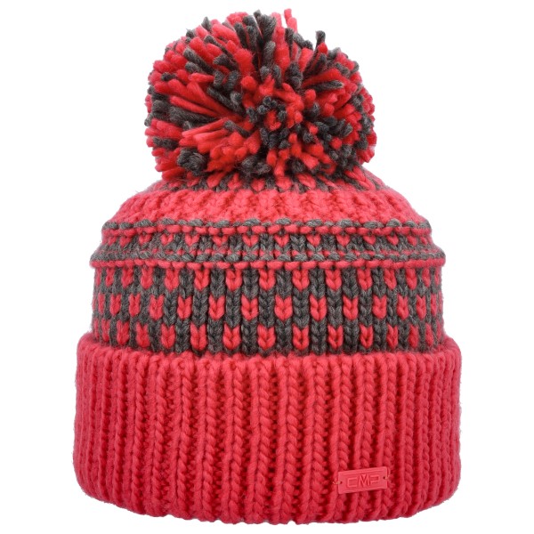 CMP - Kid's Knitted Hat 5505682 - Mütze Gr 54 cm rot von CMP