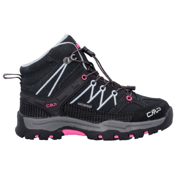 CMP - Kid's Rigel Mid Trekking Shoes Waterproof - Wanderschuhe Gr 30 schwarz von CMP