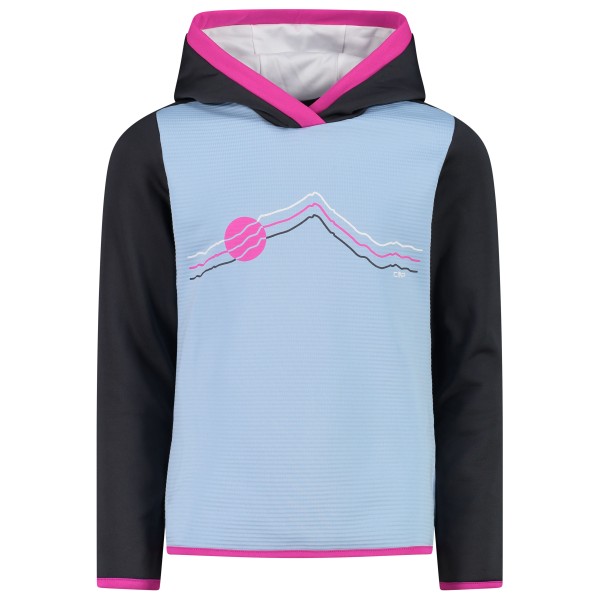 CMP - Kid's Sweat Fix Hood - Hoodie Gr 104 blau von CMP