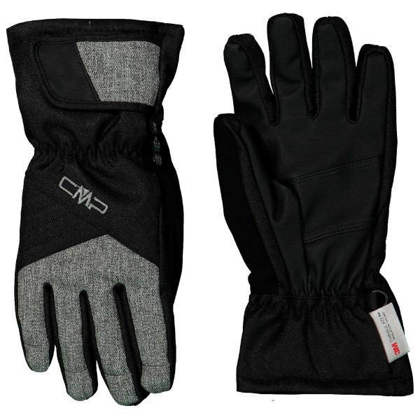 CMP - Kid's Twill Ski Gloves Fleece Lining - Handschuhe Gr 4 schwarz von CMP