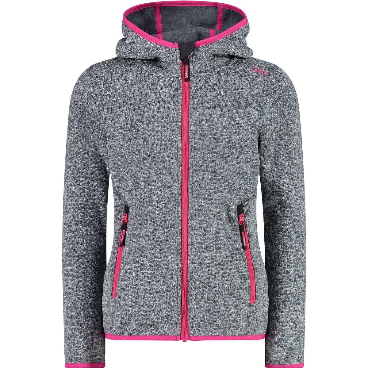 CMP Kinder Girls Strick Fleece Jacke von CMP