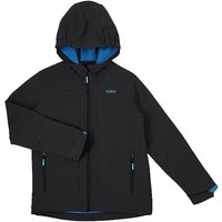 CMP Kinder Softshelljacke Hoodie grau | 152 von CMP