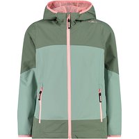 CMP Kinder Wanderjacke Full Taped Hoodie hellgrün | 104 von CMP