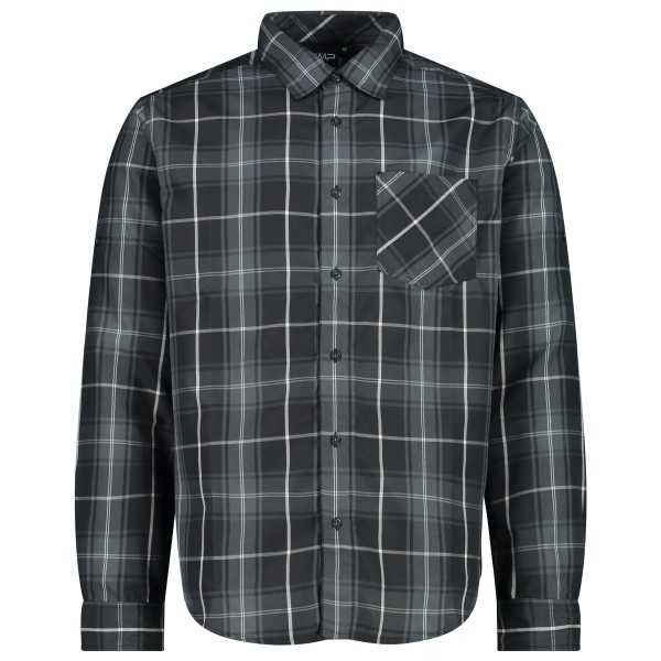 CMP - Longsleeve Shirt - Hemd Gr 50 grau von CMP