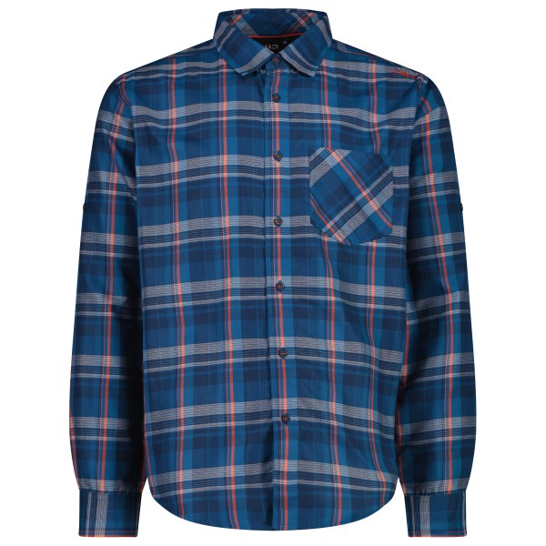 CMP - Longsleeve Shirt - Hemd Gr 52 blau von CMP