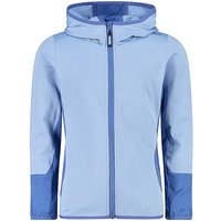 CMP Mädchen Fleecejacke Stretch Hoodie hellblau | 110 von CMP