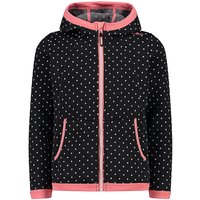 CMP Mädchen Fleecejacke Strick Hoodie grau | 140 von CMP