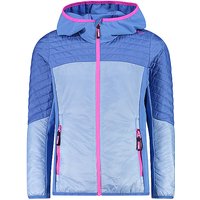 CMP Mädchen Hybridjacke Extralight Hoodie hellblau | 110 von CMP