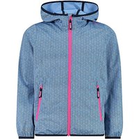 CMP Mädchen Softshelljacke Light  Hoodie hellblau | 104 von CMP