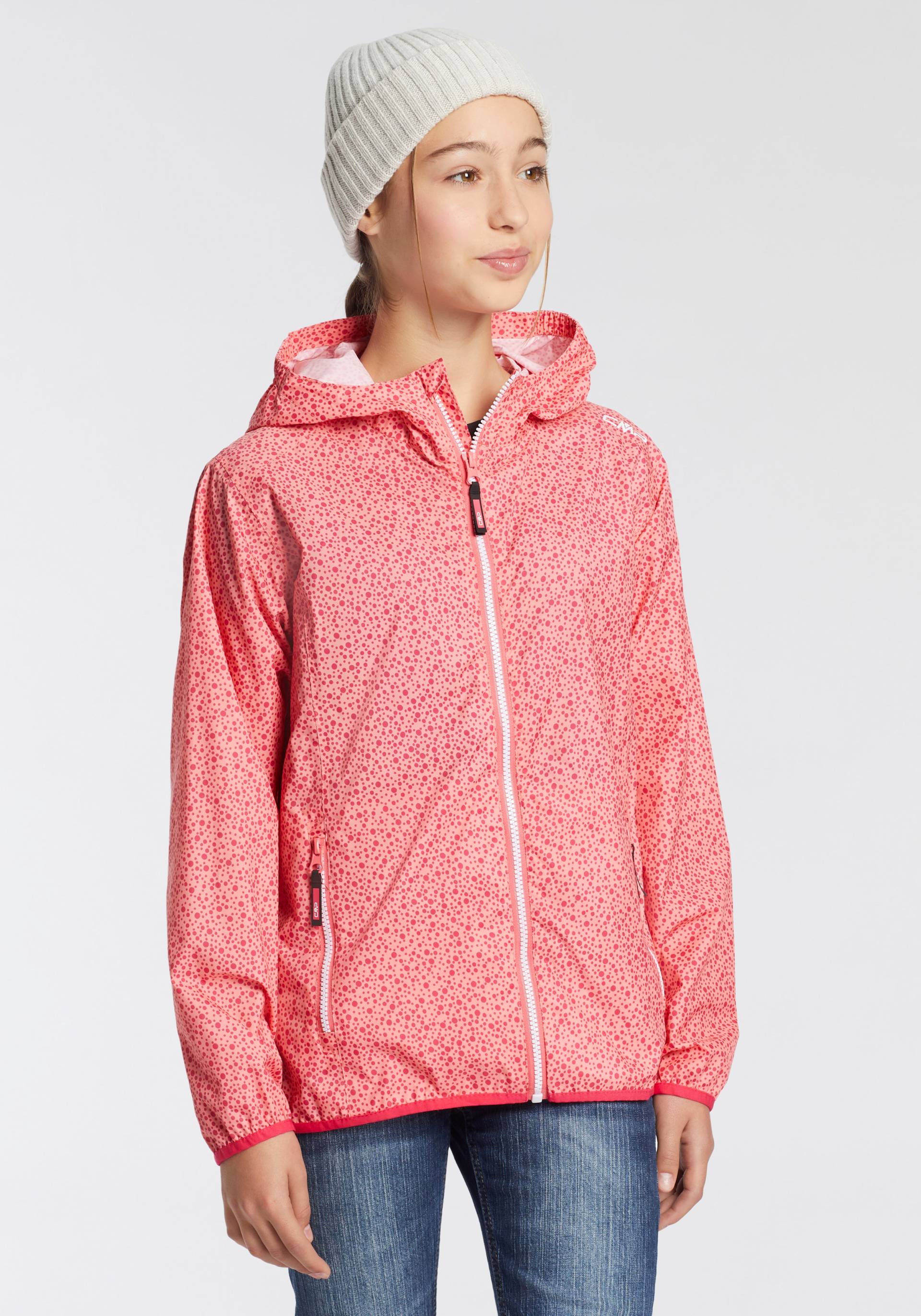 CMP Regenjacke »KID G JACKET RAIN FIX HOOD«, mit Kapuze von CMP