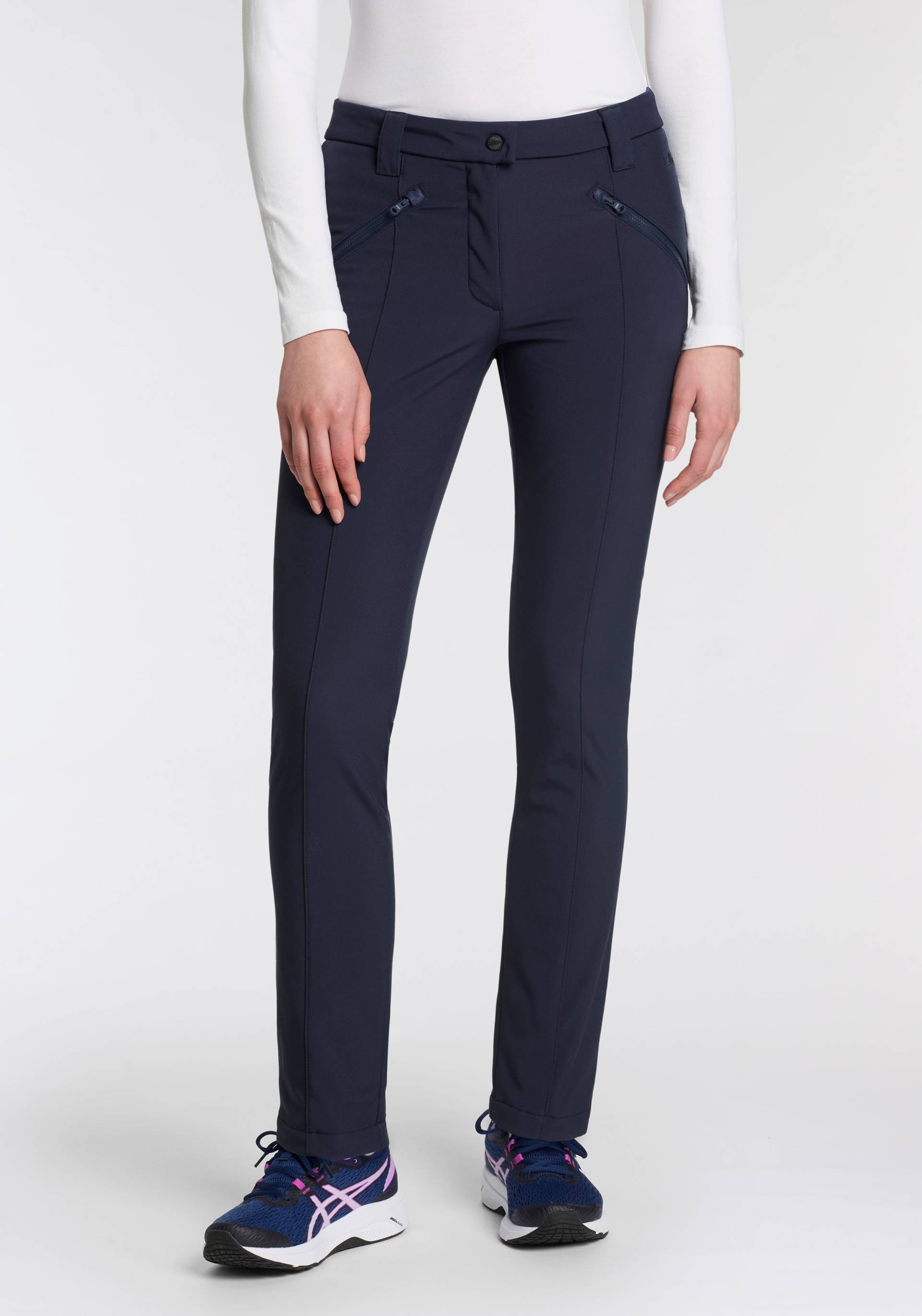 CMP Softshellhose »WOMAN LONG PANT«, Wasserabweisend & Windabweisend & Atmungsaktiv von CMP