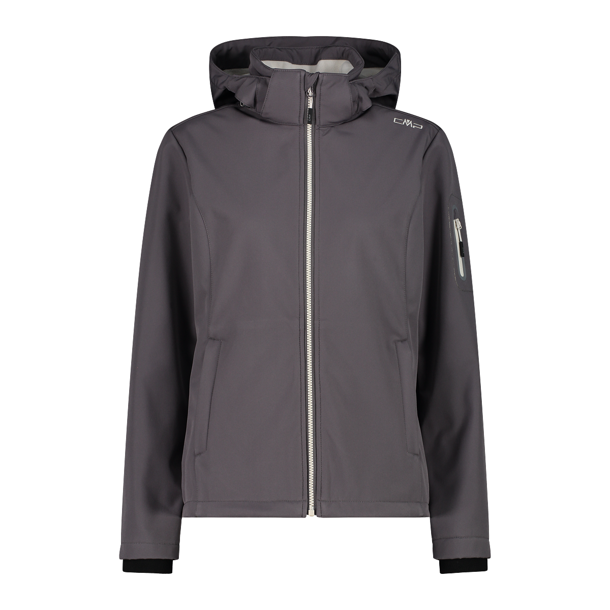 CMP Softshelljacke »WOMAN JACKET ZIP HOOD«, (1 St.), Wärmend & wind- & wasserabweisend von CMP