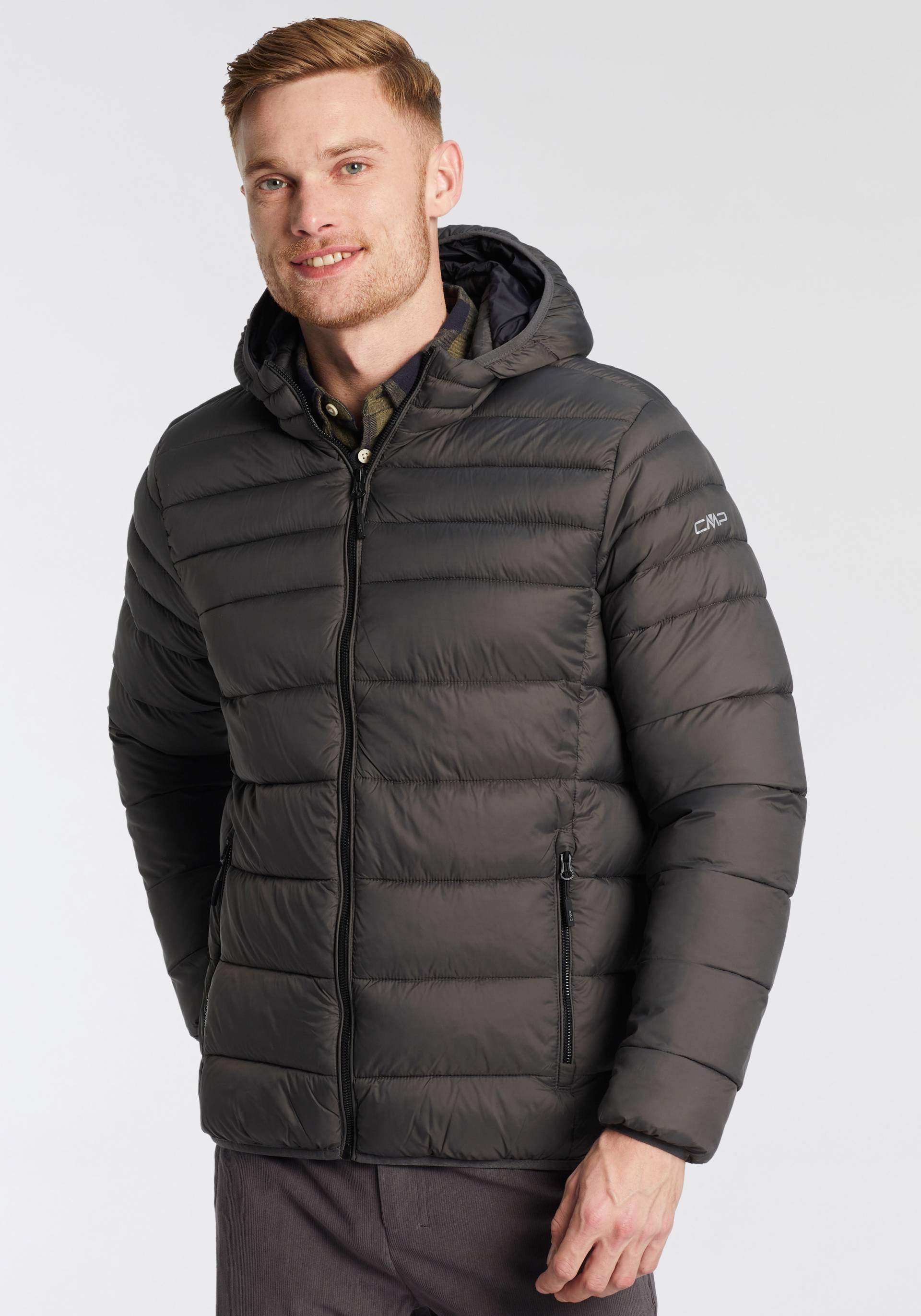 CMP Steppjacke »MAN JACKET FIX HOOD«, mit Kapuze von CMP