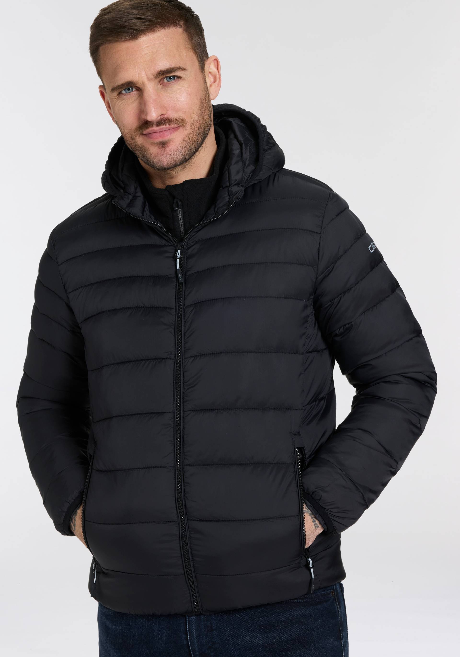 CMP Steppjacke »MAN JACKET FIX HOOD«, mit Kapuze von CMP