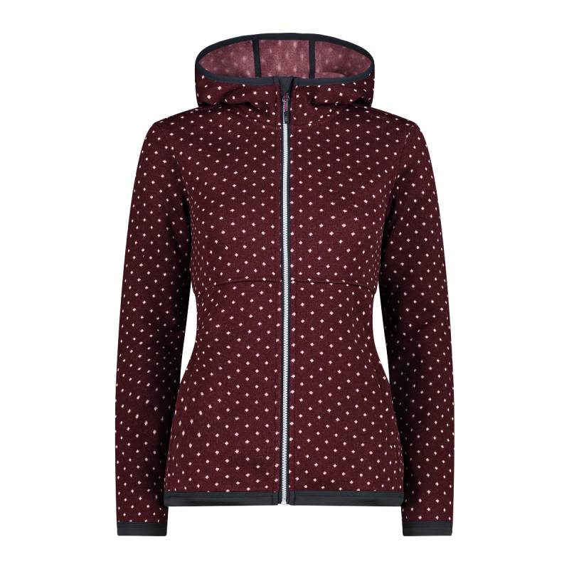 CMP Strickfleecejacke »WOMAN JACKET FIX HOOD«, mit Kapuze von CMP