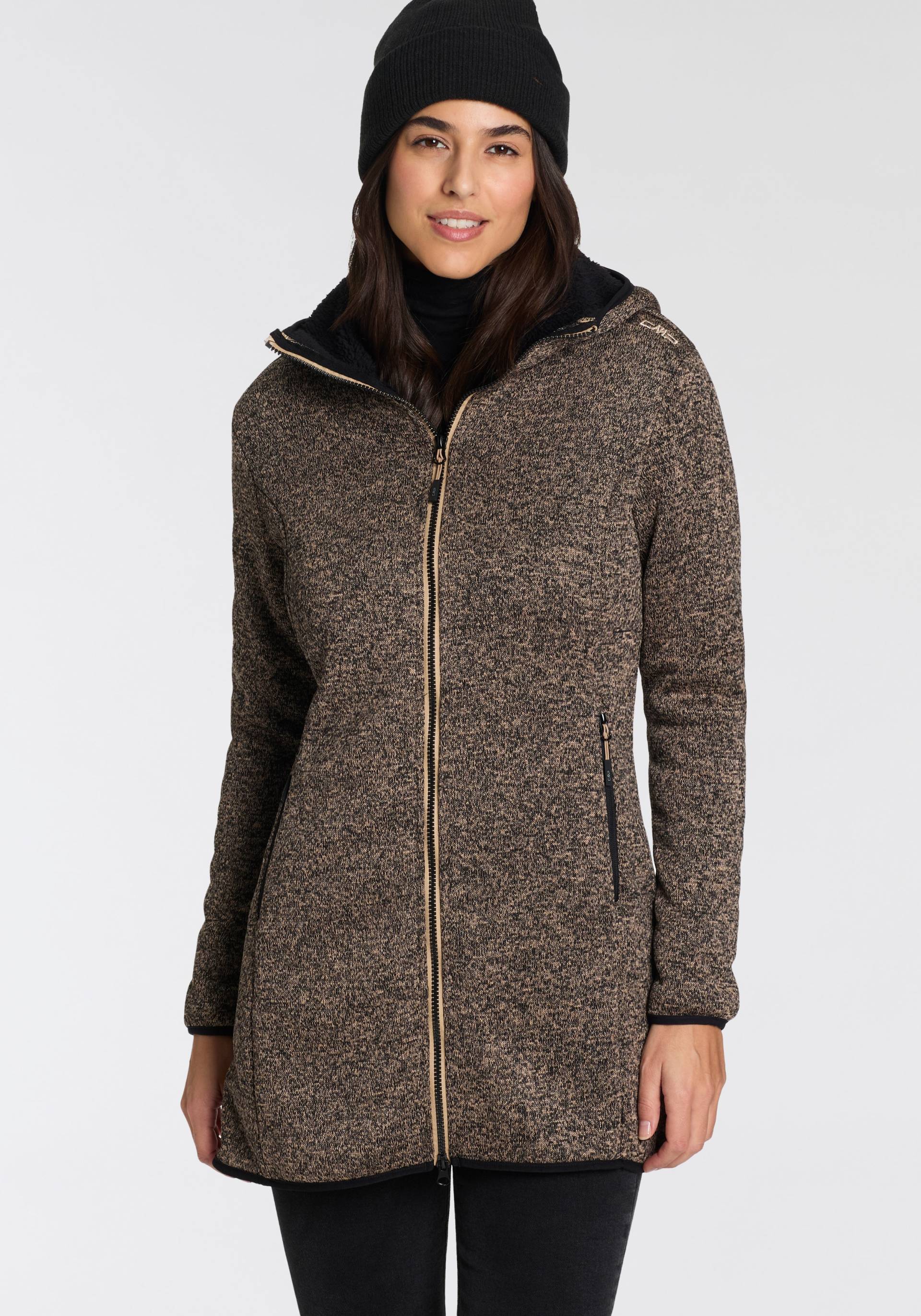 CMP Strickmantel »Parka Fix Hood« von CMP