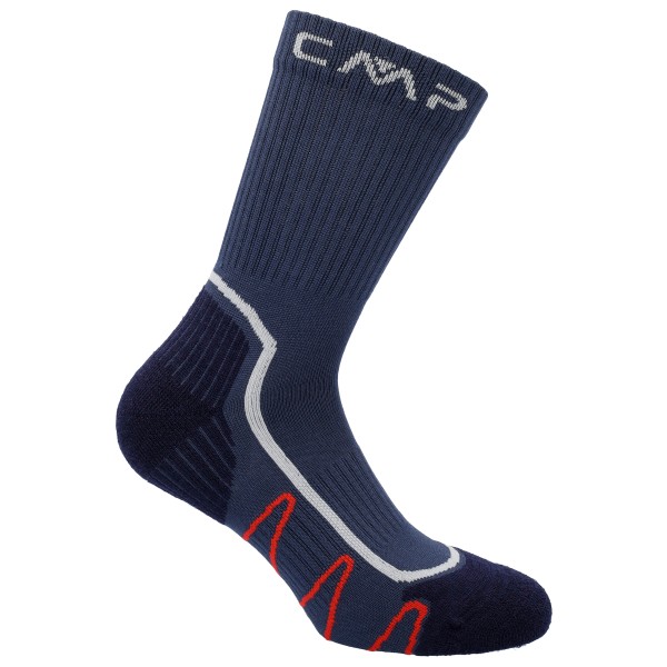 CMP - Trekking Sock Poly Mid - Wandersocken Gr 36-38;39-42;43-45;46-48 blau;grau;schwarz von CMP