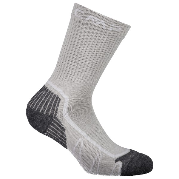 CMP - Trekking Sock Poly Mid - Wandersocken Gr 36-38 grau von CMP