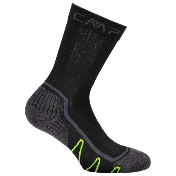 CMP - Trekking Sock Poly Mid - Wandersocken Gr 36-38 schwarz von CMP