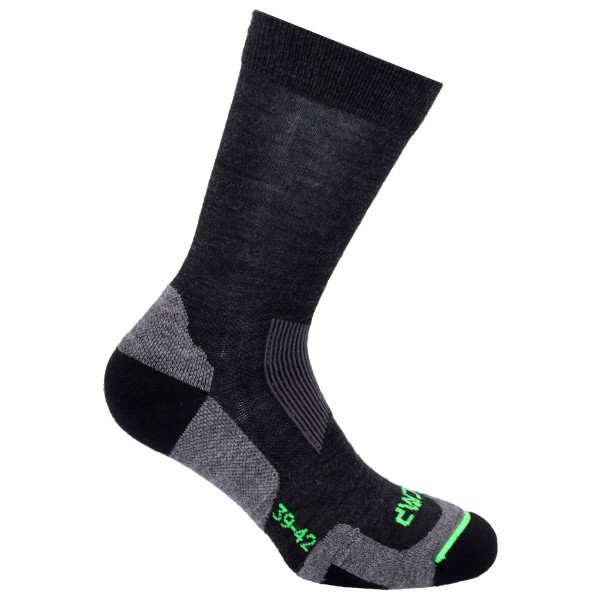 CMP - Trekking Wool Sock - Wandersocken Gr 46-48 schwarz von CMP