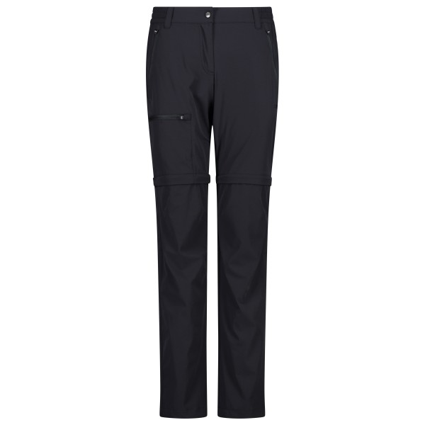 CMP - Women's 4-Way Stretch Zip Off Pant - Zip-Off-Hose Gr 48 schwarz von CMP