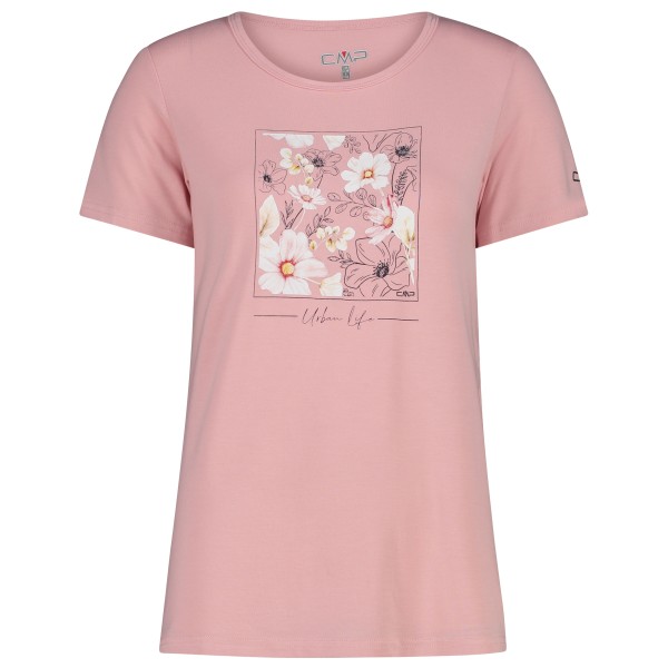 CMP - Women's Bomboo T-Shirt - T-Shirt Gr 40 rosa von CMP