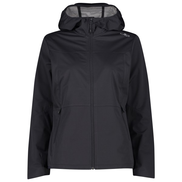 CMP - Women's Extralight Softshell Jacket w/ Fix Hood - Softshelljacke Gr 34;36;38;40;42;44;46;48 blau;schwarz/grau;türkis/oliv von CMP