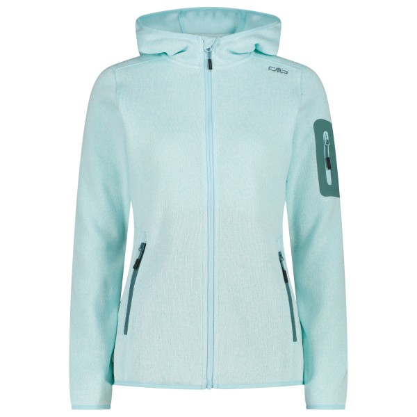 CMP - Women's Jacket Fix Hood Jacquard Knitted 3H19826 - Fleecejacke Gr 36 grau CMP - Women's Jacket Fix Hood Jacquard Knitted 3H19826 - Fleecejacke Gr 36 grau von CMP