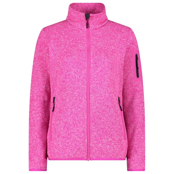 CMP - Women's Jacket Jacquard Knitted - Fleecejacke Gr 42 rosa von CMP