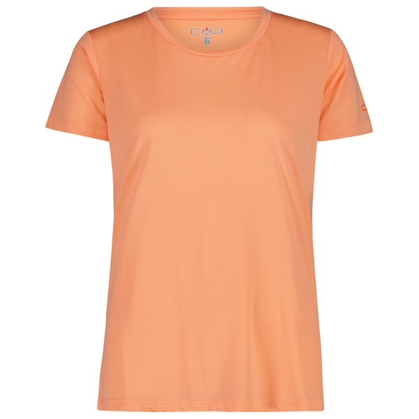 CMP - Women's Jacquard S/S T-Shirt - Funktionsshirt Gr 36 orange von CMP