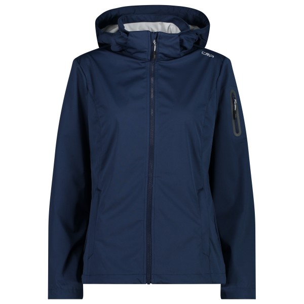 CMP - Women's Light Softshell Jacket Zip Hood - Softshelljacke Gr 40 blau CMP - Women's Light Softshell Jacket Zip Hood - Softshelljacke Gr 40 blau von CMP