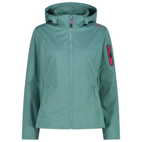 CMP - Women's Light Softshell Jacket Zip Hood - Softshelljacke Gr 44 türkis CMP - Women's Light Softshell Jacket Zip Hood - Softshelljacke Gr 44 türkis von CMP