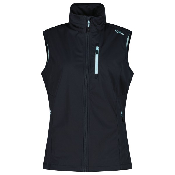 CMP - Women's Light Softshell Vest - Softshellgilet Gr 36 blau/schwarz von CMP