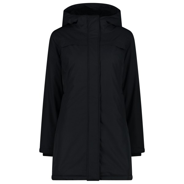 CMP - Women's Parka Fix Hood - Parka Gr 42 schwarz von CMP