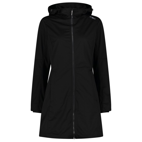 CMP - Women's Parka Zip Hood - Softshelljacke Gr 42 schwarz von CMP