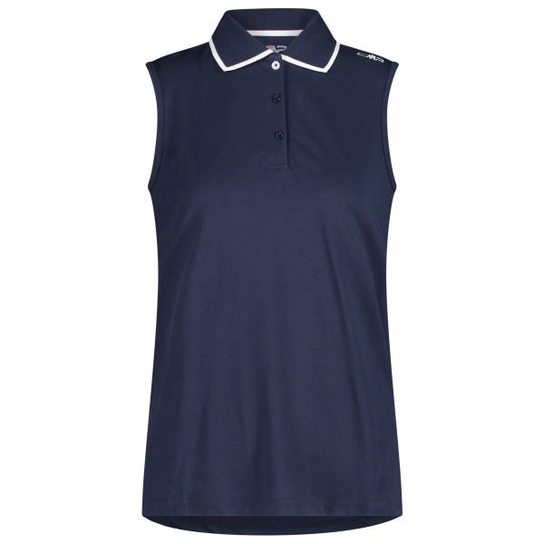 CMP - Women's Polo Sleeveless - Polo-Shirt Gr 34;38;40;42 blau;rosa;türkis von CMP