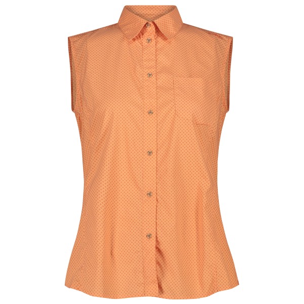 CMP - Women's Sleeveless Shirt - Bluse Gr 42 orange von CMP