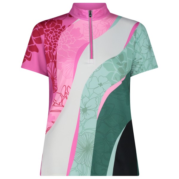 CMP - Women's Stretch T-Shirt Free Bike - Velotrikot Gr 42 bunt von CMP